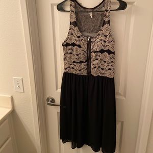 Vintage Black & gold dress